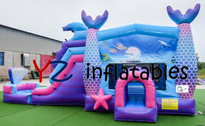 Château gonflable commercial violet <span class=keywords><strong>de</strong></span> nouvelle conception, château gonflable pour filles, joyeux <span class=keywords><strong>anniversaire</strong></span>, <span class=keywords><strong>aire</strong></span> <span class=keywords><strong>de</strong></span> <span class=keywords><strong>jeux</strong></span> gonflable - Product Image 5