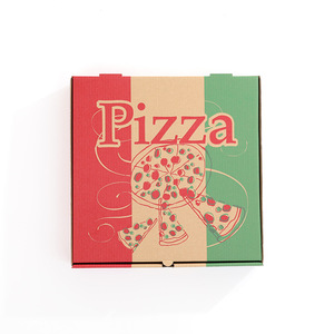 Boîtes à pizza jetables en carton ondulé kraft de 7 à 16 pouces pour emporter - Product Image 5