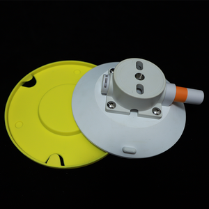 Ventose in gomma bianca personalizzate da <span class=keywords><strong>4</strong></span>,5 e 6 pollici con vite da 1/<span class=keywords><strong>4</strong></span>"-20, ventosa in plastica per portapacchi auto e riparazione parabrezza auto - Product Image 4