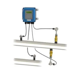 HLF400 DN15-DN40 Universal Small Pipe Clamp-on Ultrasonic Flowmeter/flow Meter Clamp Ultrasonic Flow Meter