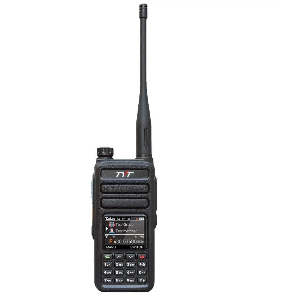 PTT radio Network+UHF use as poc radio analog radio or repeater with 1-32G recording storage