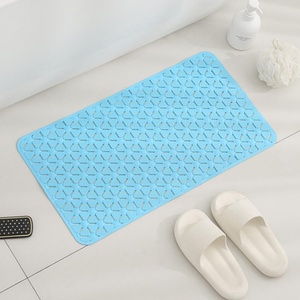 Alfombrilla de Ducha Lavable a Máquina, Alfombrilla Antideslizante para Bañera con Ventosas y Orificios de Drenaje, Alfombrilla de Baño de PVC - Product Image 6