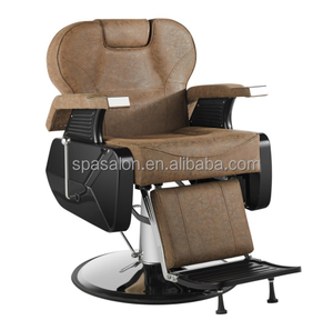 2026 Équipement et mobilier de salon de coiffure et de barbier vintage, Fauteuils de barbier en métal, Fauteuils de barbier en cuir - Product Image 6