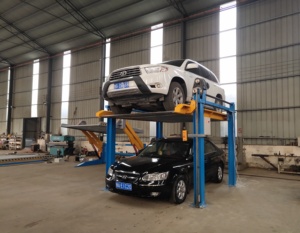 Lève-voiture portable à 4 poteaux PSJ-2C pour garage avec garantie de 12 mois - Product Image 3