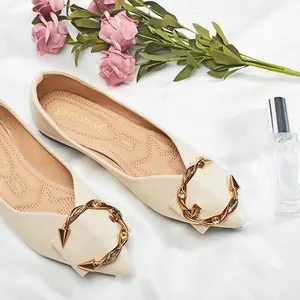 <span class=keywords><strong>Scarpe</strong></span> da Balletto Promozionali all'Ingrosso, Ballerine a Punta Piatte <span class=keywords><strong>Nude</strong></span>, <span class=keywords><strong>Scarpe</strong></span> Slip-on da <span class=keywords><strong>Donna</strong></span> - Product Image 1