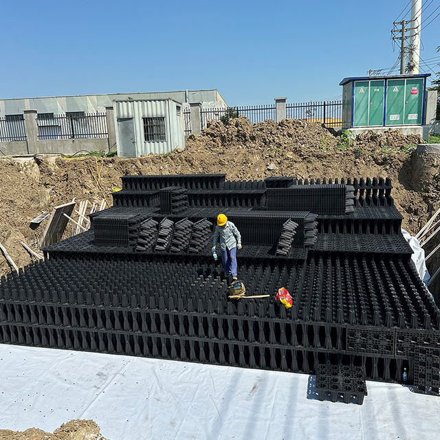 Engineering Construction Factory Price Pp Underground Rainwater Collection Module System