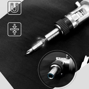 Destornillador de trinquete portátil con broca magnética Juego de brocas múltiples de trinquete Destornillador 10 en 1 Tamaño de bolsillo pequeño Resistente al desgaste - Product Image 4