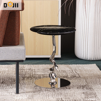 Mesa auxiliar en forma de algas marinas, sofá redondo, Escritorio, Muebles nórdicos para el hogar, sala de estar, dormitorio, mesita de noche, esquina de café, mesita de noche