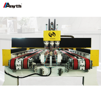 Anyth Cuarzo Fregadero Agujero Granito Encimera Procesamiento Automático Undermount Fregadero Corte CNC Router Pórtico Fresadora