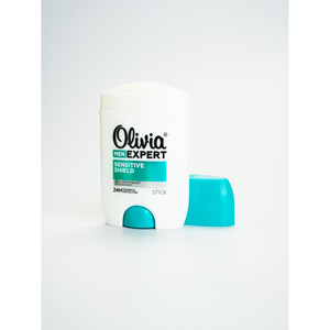 Desodorante Antitranspirante en Barra Sensitive Shield para Hombre, Protección Contra el Sudor y el Mal Olor, 50 g, Olivia Men Expert - Product Image 3