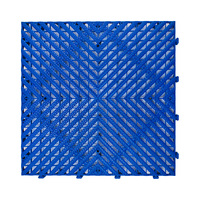 Dalles de sol modulaires emboîtables en PP imperméables pour garage et station de lavage auto, 20 mm d'épaisseur, antidérapantes, résistantes à l'usure et au parquet