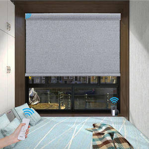 Persiana Motorizada con Control Remoto, 100% Opaca, Persianas Enrollables Inteligentes Compatibles con Apple Homekit, Google Home y <span class=keywords><strong>Alexa</strong></span>, Persianas Eléctricas Personalizadas - Product Image 1