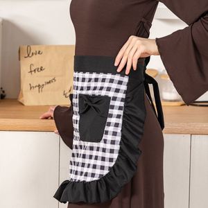 Tablier de cuisine Love Potato avec poches, tablier mi-long tendance pour la cuisine, le restaurant, le bistrot, pour fille et femme - Product Image 3