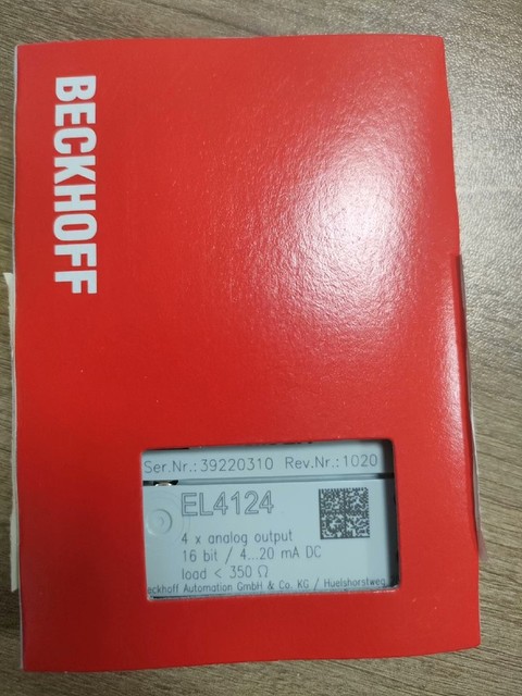 EL4124 Analog Output Terminal Ethercat Module for PLC