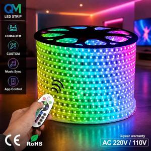 Tira de Luces LED para Interiores, RGB, <span class=keywords><strong>Cambio</strong></span> de Color, SMD5050, 60 LED/m, Luz Diurna, Impermeable, Tira LED Flexible IP65, Barra de Luz LED - Product Image 2