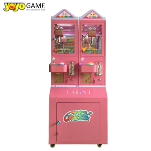 Mini machine à griffes en métal pour enfants, jouet en peluche, porte-clés, distributeur automatique, jeu <span class=keywords><strong>de</strong></span> grue à pièces pour 2 joueurs, japonais - Product Image 2