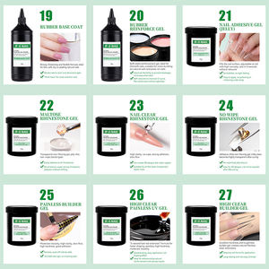 Vernis à ongles en gel en vrac 1 kg Marque Privée, Standard UE/USA, Top Coat Haute Brillance, Base Coat Caoutchouc UV, Collection 34 Variétés - Product Image 4