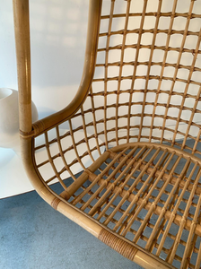 Chaise suspendue en rotin 100% naturel, best-seller, artisanat, mobilier d'extérieur, balançoires de patio, chaise œuf pour la décoration de la maison et du jardin - Product Image 5