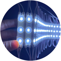 Module LED d'injection 3 LED haute luminosité 12V IP65 1.2W 1.5W pour enseignes lumineuses et caissons lumineux