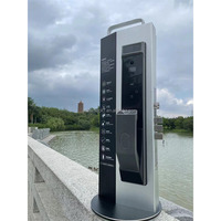 Cerradura Inteligente 2025 con App Tuya, WiFi, Desbloqueo Facial y por Huella Dactilar con Cámara para Puerta de Madera, Carcasa Metálica, Seguridad para el Hogar