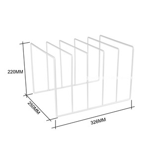 New Release White Color Painted Vinyl <strong>Record</strong> Shelf <strong>Holder</strong> for Lp Phono Turntable Display Rack - Product Image 2