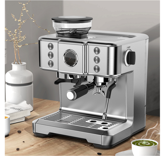 Small Espresso Milk Coffee Maker Coffee and Espresso Maker 1-3 Cups Per Press Espresso Machines