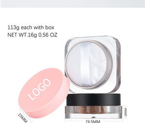 แป้งแต่งหน้า 10 สี สามฝา แป้งฝุ่นเนื้อแมทท์ เกลี่ยง่าย กันน้ำ วีแกน แป้งฝุ่นแบบไม่ผสมสารเคมี แบรนด์ส่วนตัว - Product Image 5