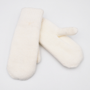 Mitaines noires tricotées d'hiver pour adultes Gants mitaines pour hommes Gants pour adultes Gants <span class=keywords><strong>sans</strong></span> doigts <span class=keywords><strong>sans</strong></span> doigts Mitaines en laine - Product Image 2