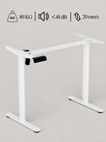 PRORIALS Bureau debout moderne, durable et ergonomique pour studio d'art et de peinture à domicile, à moteur unique, résistant à l'inclinaison et à levage fluide