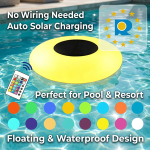 Lampes solaires flottantes pour piscine LED RGB IP65 avec télécommande, lampes solaires <span class=keywords><strong>de</strong></span> <span class=keywords><strong>jardin</strong></span> pour la décoration extérieure <span class=keywords><strong>de</strong></span> pelouse, patio, piscine - Product Image 1