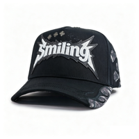 Casquettes de sport en daim brodées personnalisées OEM/ODM Gorra Baez Son of God, 5 panneaux, snapback, qualité G5, originales BAEZ TOTAL BLACK