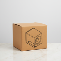 Haut-parleurs recyclés personnalisés par le fabricant, emballage électronique intelligent en carton personnalisé, boîtes en carton numérique
