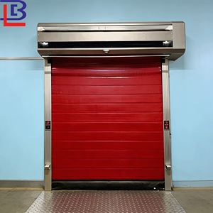 Puerta Rápida para Cámaras Frigoríficas, Puerta Totalmente Empotrada para Cámaras Frigoríficas, Puerta para Cuartos Limpios con Sistema de Refrigeración - Product Image 3