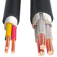 Kabel Daya Konduktor Tembaga Berkualitas Tinggi 240mm XLPE 4 Inti Kabel Berpelindung Harga Cu/xlpe/swa/pvc