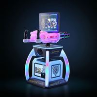 Machine de jeu de tir VR Gatling commerciale pour arcade, un joueur, à partir de 3 ans, équipement d'arcade à monnayeur pour supermarché