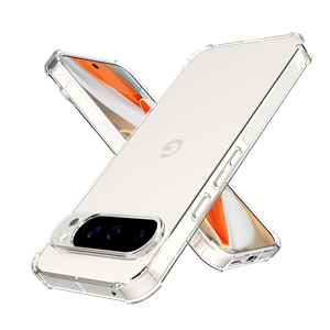 Coque de téléphone anti-chocs <span class=keywords><strong>Alpha</strong></span> Texture pour Google Pixel 9 Pro XL Clear Ultra Thin TPU Cover Anti-Drop Smartphone Back Cover - Product Image 1