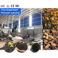 LANE Fruit Schil Afval Landbouwafval Aerobe Fermentatie Organische Meststof Compost Productielijn Op Maat Gemaakt Installatie