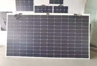 Panneaux solaires monocristallins ETFE flexibles extra puissants 400W 410W 420W légers pour camping, caravane, bateau, balcon