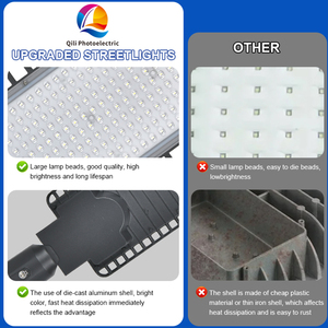 Lampadaire LED carré à bras articulé, résistant aux intempéries, avec perles LED haute luminosité IP67 en aluminium PC 3000/4000/6000K, fourni par l'usine - Product Image 2