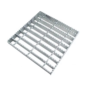 Certificación CE Prensa de rejilla de suelo de acero soldado Prensa de rejilla de suelo soldada Rejilla de barra de acero soldada - Product Image 1