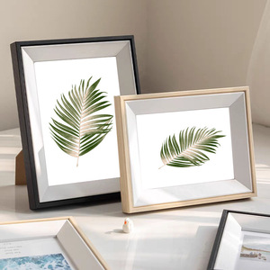 Cadre photo miniature personnalisé pour décoration intérieure, cadre photo de <span class=keywords><strong>mariage</strong></span>, cadre photo de couple, cadre photo de robe de mariée, cadre photo de table - Product Image 3