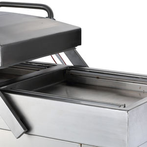 Commercial electric double chamber vacuum sealing <b>machine</b> for efficient food vacuum large bag food meat ham - Product Image 4