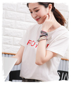 Cuffie In-Ear Cablate Stile Braccialetto ad Alta Frequenza con Cavo Hi-<span class=keywords><strong>Fi</strong></span> e Controllo Integrato, Cuffie a Braccialetto con Filo Intrecciato - Product Image 6