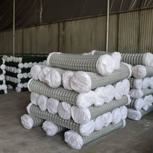 상업용 철망 검정색 8피트 중고 도매 임시 타격 연습장 임시 PVC 도매 코팅 체인 링크 펜스 - Product Image 6