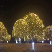 Guirlande lumineuse filet maille fée lampe jardin noël mariage arbre de noël fête guirlande décoration Led lumières extérieur étanche