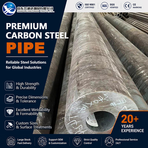 Tube en acier au carbone laminé à chaud A106 Gr.B A53 Gr.B, revêtement 3PE, 273 mm, 16 mm, Sch10, ASTM A53, pour services de construction - Product Image 1