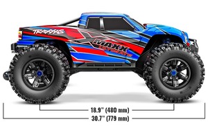 Traxxas X-Maxx Ultimate 4WD, Monster Truck sin Escobillas, VXL-8S ESC, <span class=keywords><strong>Motor</strong></span> Velineon 1200XL, 50 MPH, Servo 2085RL, Auto RC de Juguete - Product Image 6