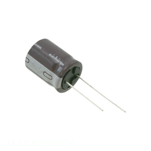 ตัวเก็บประจุแบบ Through Hole ยี่ห้อ Manufacturer Channel รุ่น CAP ALUM 100UF 20% 160V RADIAL 100 uF UCS2C101MHD6TN - Product Image 1