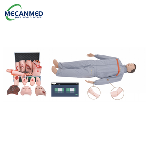 Mecan Suministros de educación médica Primeros auxilios Cuerpo completo humano RCP Trauma Modelos de entrenamiento Simulador de RCP - Product Image 1