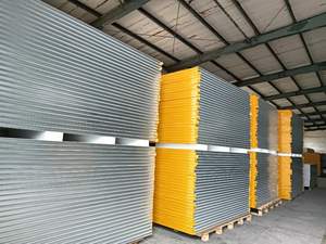 Panneau Métallique Isolé Écologique Sans Amiante Design Moderne pour Chambre Froide Utilisation Extérieure Entrepôt Logistique Côtière Australien - Product Image 6